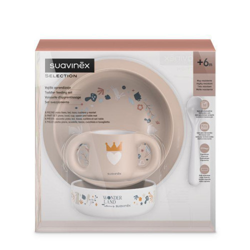 Jídelní set Wonderland 6 m Suavinex
