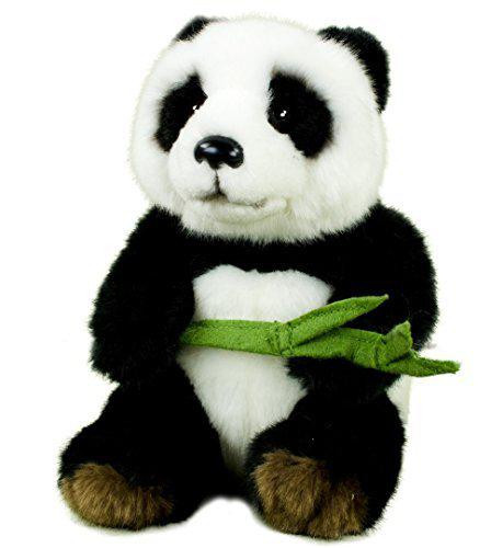 Plyš Panda s listem 18 cm