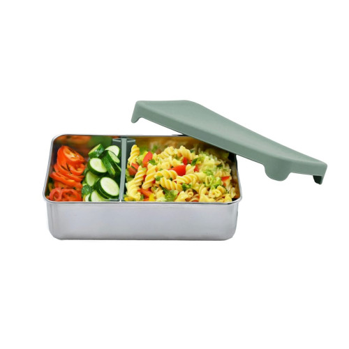 Nerezový Bento box 740 ml se silikonovým víkem Melii