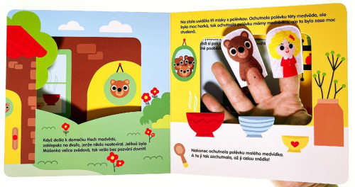 Mášenka a tři medvědi Moje malá loutková knížka