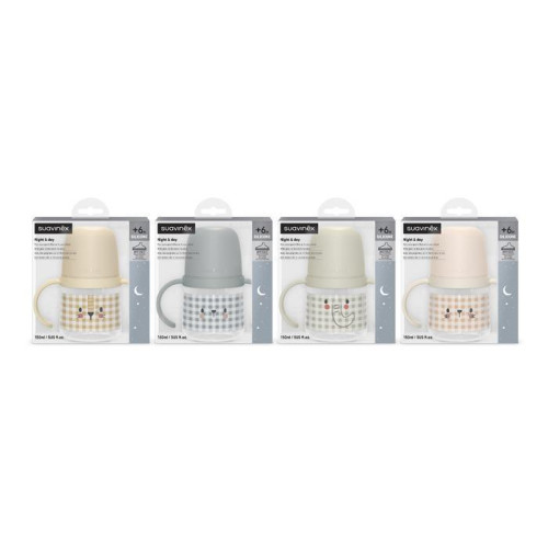 První láhev s oušky Den/noc Suavinex 150 ml