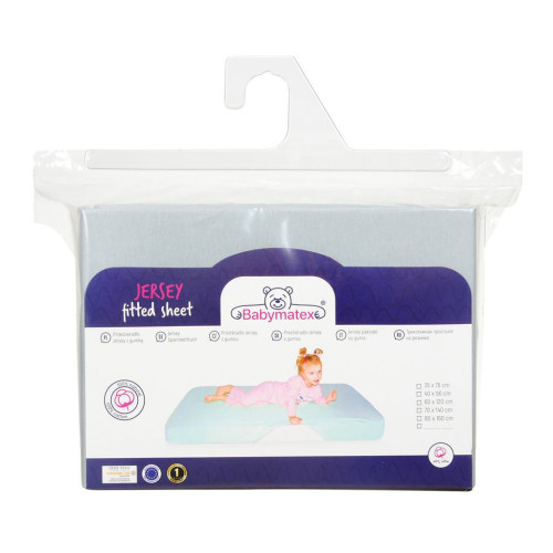 Prostěradlo Jersey s gumou 60 x 120 cm BabyMatex