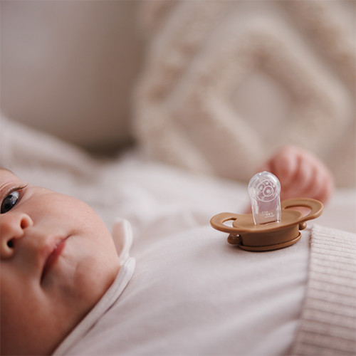 Dudlíky silikonové symetrické 0 - 6 m, 2 ks BabyOno
