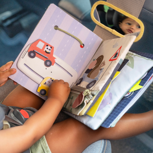 Knížka s aktivitami do auta Busy Book Taf Toys