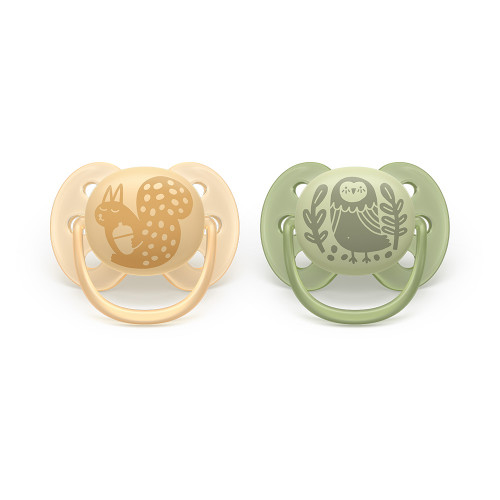 Šidítko Ultrasoft Premium neutral 6-18 m obrázek 2 ks Philips Avent