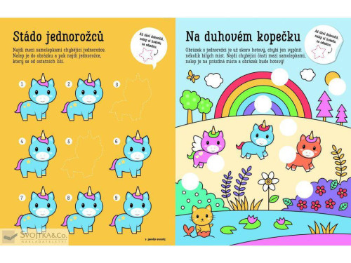 Kuliočko Jednorožci 20 reliéf Connie Isaacs, Bethany Carr