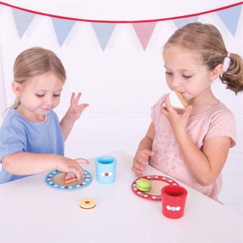 Set svačinka s puntíky Bigjigs Toys