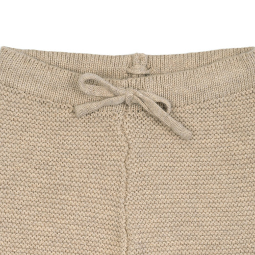 Pletené tepláčky Merino Beige Lodger