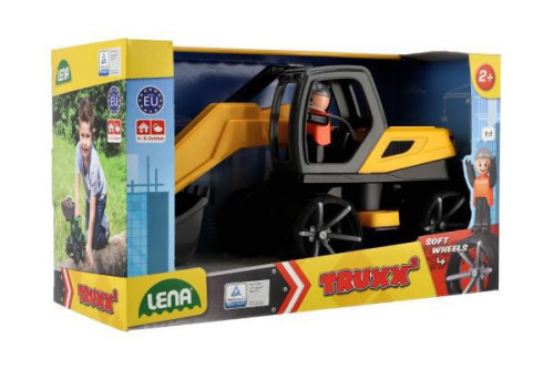 Auto Truxx 2 bagr plast 33 cm s figurkou
