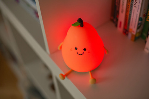 LED silikonová noční lampička Rgb - hruška Mary's