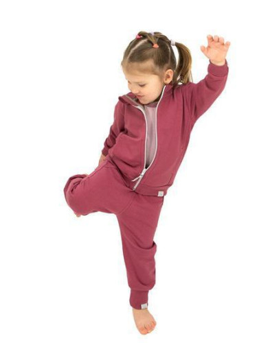 Mikina na zip EasyFit Magenta - růžová Esito