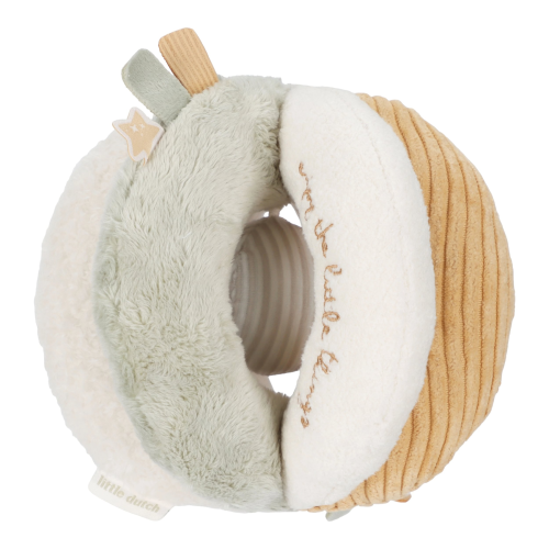 Míček textilní Newborn Naturals Little Dutch