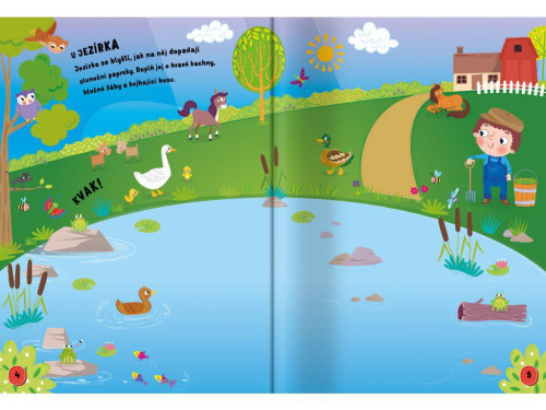 Velké samolepky Farma