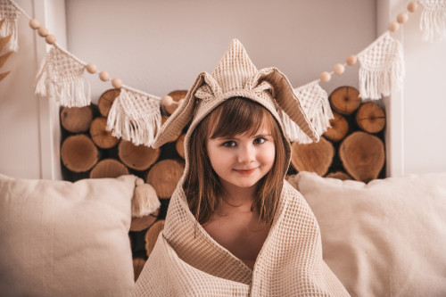 Vaflový župan Prestige Bunny Vel. 7 Babymatex