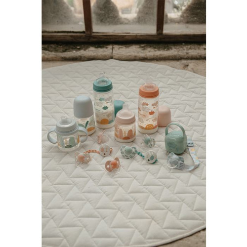 Kojenecká láhev Dreams anatomická M silikon Suavinex 150 ml - zelená