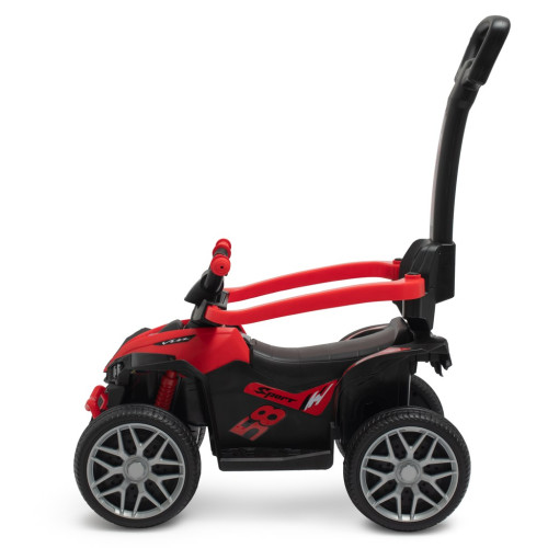 Dětské odrážedlo Baby Mix Mega Prime EVA s vodící tyčí