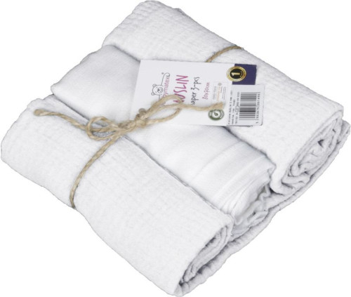 Mušelínové plenky 3 ks jednobarevné 70 x 80 cm BabyMatex