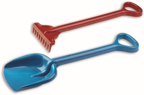 Lopata a hrábě na písek - 56 cm Androni
