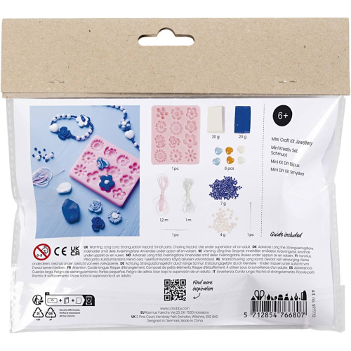 Kreativní sada Mini Craft Kit Jewellery Flowers Creativ Company