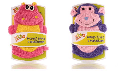 Koupací maňásci (100 % polyester) Kikko