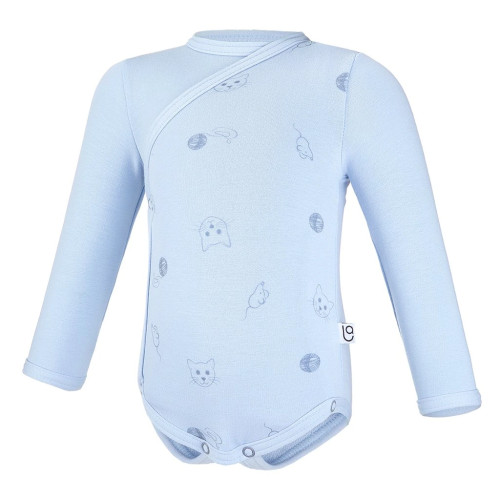 Sada body smyk zavinovací DR Outlast® Sv. modrá Little Angel