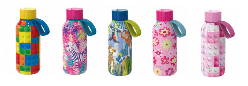 Nerezová termoláhev Solid Kids s poutkem 330 ml Qukka