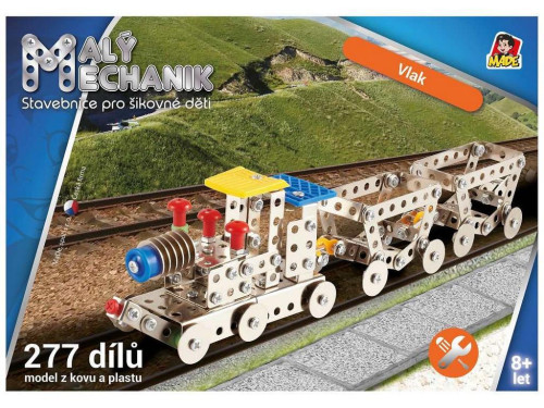 Malý mechanik, vlaková souprava 277 dílků