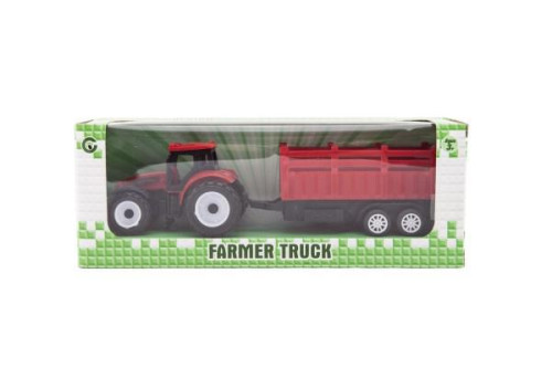 Traktor s vlekem 21 cm na volný chod
