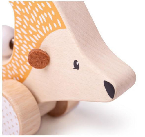 Bigjigs Toys Ježek na kolečkách