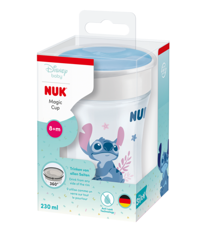 Dětský hrníček 360° Disney Stitch Magic Cup 230 ml Nuk