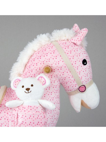 Houpací koník s melodií Milly Mally Pony Gray Dot
