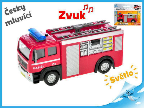 Auto kov zpětný chod na baterie česky mluvící se světlem