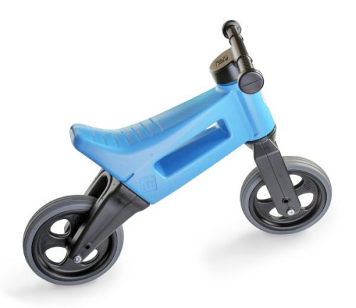 Odrážedlo FUNNY WHEELS Rider Sport modré 2v1, výška sedla 28/30 cm