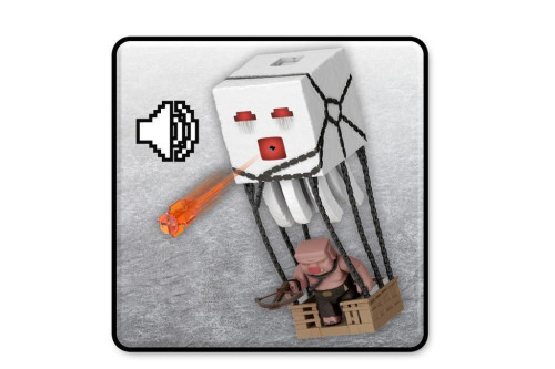 Minecraft movie akční figurka blast attack ghast 25 cm