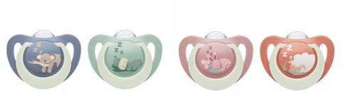 Dudlík First Choice Night 6-18 m 2 ks NUK