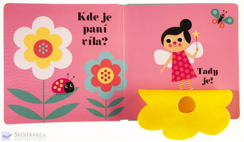 Kde je pan Jednorožec? Plstěná okénka a zrcátko!