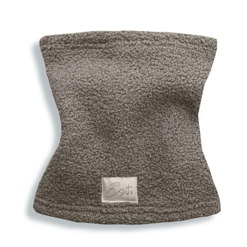 Zimní nákrčník Teddy fleece double Brown Esito