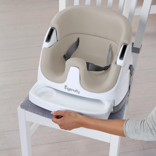 INGENUITY Podsedák na jídelní židli 2v1 Baby Base 6m+, do 22 kg