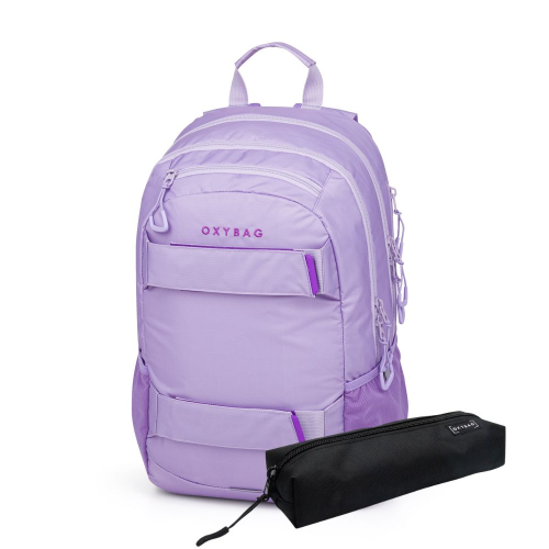 Studentský batoh + etue Oxy Sport Violet