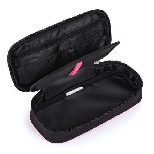 Pouzdro etue komfort OXY Black line pink