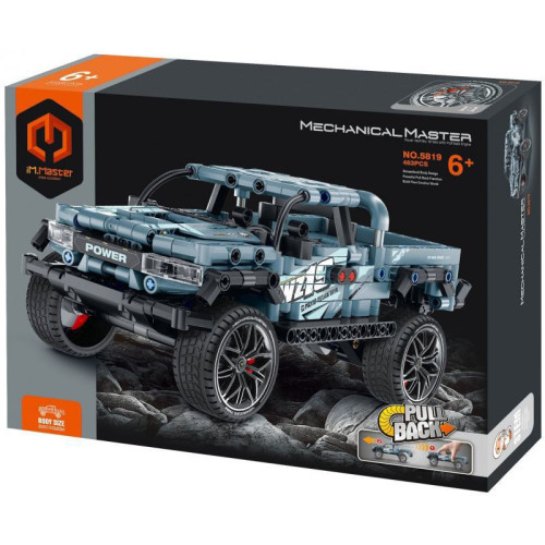 Stavebnice auto s korbou 23,2x11x10,2 cm iM.Master
