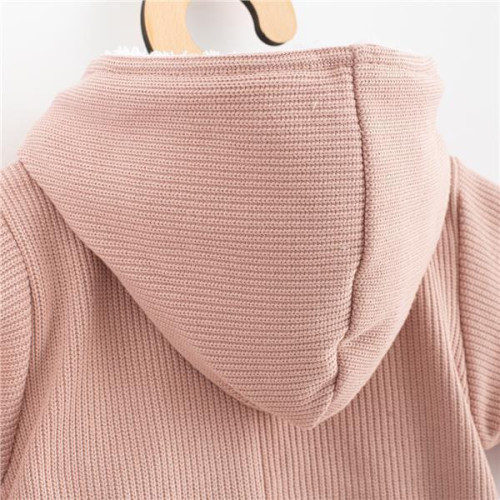 Zimní kojenecká kombinéza s kapucí New Baby Frosty pink