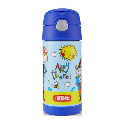 Dětská termoska s brčkem 355 ml