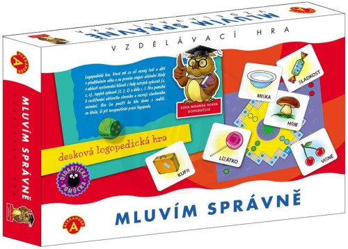 Mluvím správně společenská hra v krabici