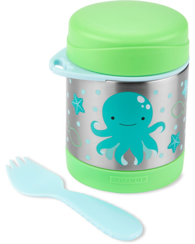 Termoska na jídlo se lžičkou/vidličkou Zoo 3 r+ 325 ml Skip Hop