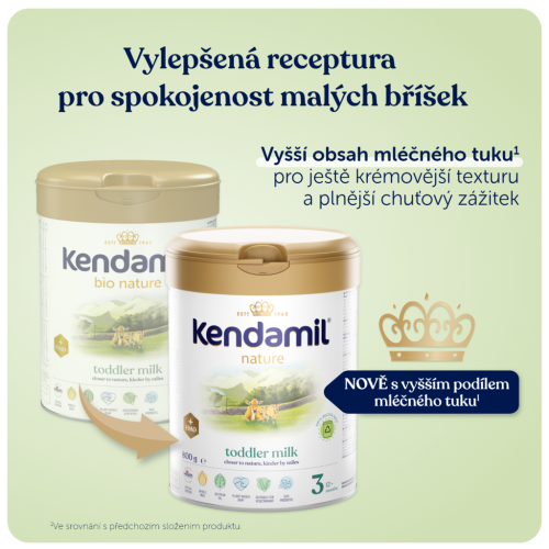 Kendamil Nature 3 HMO+ (800 g)