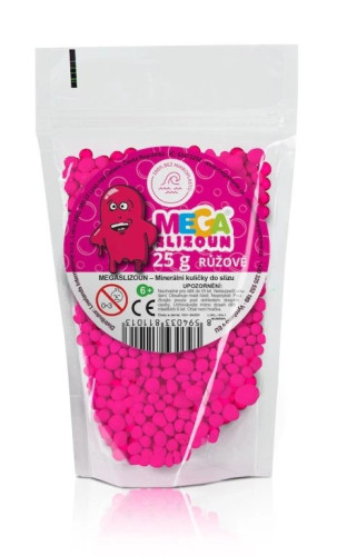 Kuličky do slizu růžové 25g