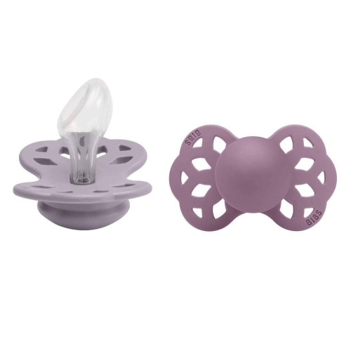 Bibs anatomické dudlíky silikon 2 ks 6-36 měsíců Infinity