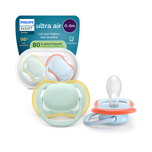Šidítko Ultra air 0-6 m 2 ks Philips Avent
