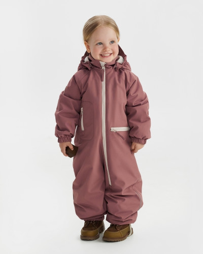 Přechodová kombinéza Ulli Pink Clay Leokid